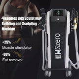 EMslim Electromagnetic Muscle Stimulator Body Slimming Fat Loss EMS Body SHape Machine 4 Handles 200HZ CE Approved