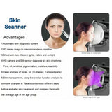 Skin Analyzer Multifunction Facial Skin Moisture Tester Scanner Machine with for Salon and Home Use