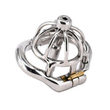 2024 Latest Design Super Small Chastity Devices Cage With Urethral Catheter Male Chastity Sex Toys For Men