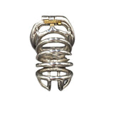 Stainless Steel Male Chastity Devices Adult Cock Cage with Arc-Shaped Cock Ring Bdsm Sex Toy Bondage Men Belt For Sale