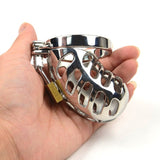 Metal Chastity Devices Spikes Stainless Steel Cock Cage Belt Cock Ring BDSM Toys Bondage Sex Products for Men