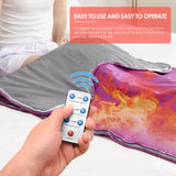 Top-Selling 2 Zone Far Infrared Massager Body Slimming Sauna Blanket Heating Therapy Slim Bag Spa Loss Weight Detox Machine