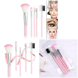 Makeup Brushes 5Pcs/Set Women Girl Brush Set Tools Eye Shadow Powder Eyebrow Ma367