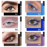 DNM Colored Mascaras 6Pcs Set Mascara Waterproof Colorful Eyelashes Charming Long lasting Cruelty Free Vegan Volume for Color Eyelash Eye Makeup Blue Purple277