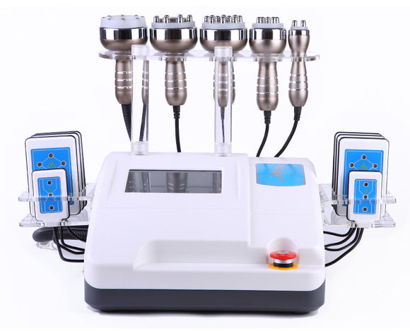 6 In 1 Spa Non-Invasive Cavitation Facial Rf Massager Machine Facial Care Slimming Machine