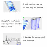 7 In 1 Hydra Facial Hydro Oxygen Jet Super Suction Skin Peeling Machine Skin Care