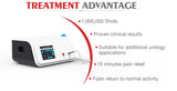 8 Bar Pneumatic Shock Wave Extracorporeal Pain Relief ED Treatment Physical Pain Equipment machine