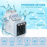 6 In 1 Hydra Therapy Skin Care Facial Beauty Machine Oxygen Spray Hydra Water Facial Massage