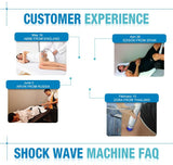 Design Shockwave Therapy Shock Wave Wave for Joints Pain Relief ED Erectile Dysfunction Treatment CE