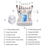 10 In 1 Oxygen Water Jet Hydra Peeling Hydra Bio-lifting Spa Facial Machine for Beauty Salon