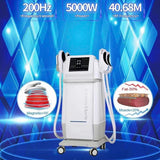 4 Handles Sculpt Slimming Equipment Shaping Fat Reduce Build Muscle Device Electromagnetic Stimulation Emslims Body Slim And Stonger216