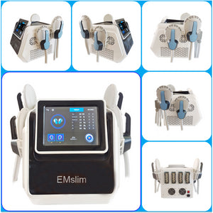 4 Handles EMS Muscle Stimulator EMSL Machine Body Slimming Sculpt For Muscle Building And Fat Burning Machines