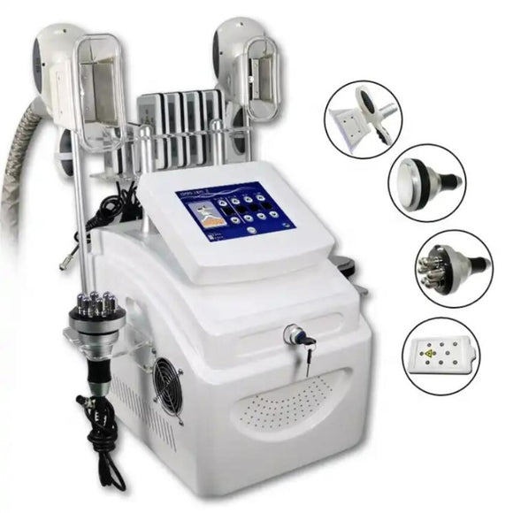 Cryolipolysis Fat Freeze Machine Slimming Ultrasound Cavitation 40K Ultrasonic Fat Burning Lipo Laser 2 Cryo Handles Body Sculpting Weight Loss Beauty Equipment