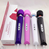 Hot Selling 10 Speed Magic Wand Massager with Hitachi Head Av Vibrator Handheld Colors Box