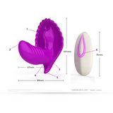 Vibrators Hot Female Invisible Shell Butterfly Dildo Underwear Strapless Penis Waterproof Remote Control Sex Toys Rechargeable207