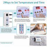 Top-Selling 2 Zone Far Infrared Massager Body Slimming Sauna Blanket Heating Therapy Slim Bag Spa Loss Weight Detox Machine