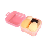 Sponges Applicators Cotton New Arrival Mushroom Head Beauty Egg Set Gourd Puff Box 2 In 1 Wet and Dry Makeup Cosmestic Tools240