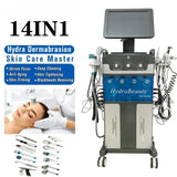 14 In 1 Auqa Hydra MD Machine Hydra Serum Skin Rejuvenation Hydro Dermabrasion Face Cleaning Treatment Diamond Microdermabrasion