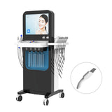 EMS RF Ultrasonic Skin Scrubber Machine Microdermabrasion Hydra SPA Skin Pore Cleaning Facial Beauty Machine