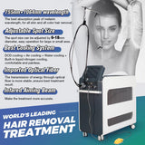 Laser 755Nm 1064Nm Long Pulse Nd Yag for Pider Veins Pigment Vascular Anomalies Removing Skin Rejuvenation Beauty Machine244