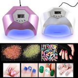 Nail Dryers 86W LED Lamp Dryer 42LEDs UV For Drying Gel Polish Timer Light267