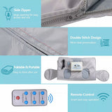 Top-Selling 2 Zone Far Infrared Massager Body Slimming Sauna Blanket Heating Therapy Slim Bag Spa Loss Weight Detox Machine