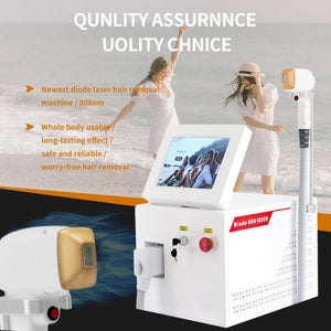 Professional Diode Laser Hair Removal Skin Rejuvenation Machine 755nm 808nm 1064nm Laser Machine Nose Hair Reduction Treatment Painless Equipment Approved