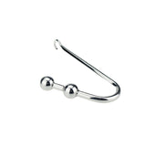 2023 Stainless Steel Double Ball Anal Hook for Adult Novelty Adult Metal Butt Plug Toys Sex Products