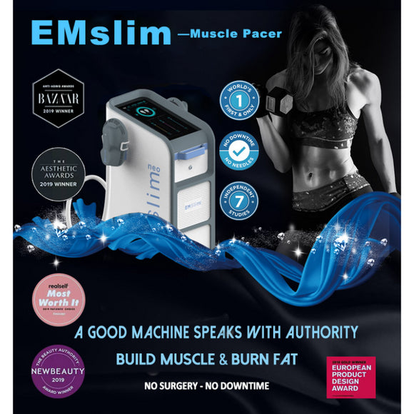 Slimming Machine 2 Handles Emslim Rf Ems Slim Electromagnetic Muscle Building Fat Burning Machine Ultrashape225