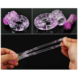 2023 Butterfly Ring Silicon Vibrating Cockring Penis Rings Cock Sex Products Adult Toy Penis Vibrador For Sale