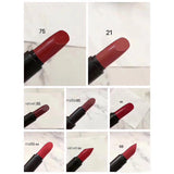 Lip Gloss Brand Satin lipstick Rouge Matte lipsticks Made in Italy 3.5g a levres mat 8 color with handbag255