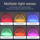 7 Colors Photodynamic LED Light Therapy Mask LED Treatment Foldable Phototherapy PDT Light Therapy Machine