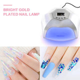 Nail Dryers 86W LED Lamp Dryer 42LEDs UV For Drying Gel Polish Timer Light267