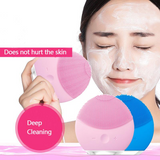 Other Beauty Equipment Silicone Facial Cleansing Beauty Face Massager Brush Deep Pores Clean Skin Care Tools Waterproof Massage Cleanser277