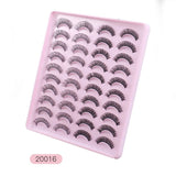 Russian Curly Eyelashes Thick Naturally Soft Delicate Hand Made Reusable Multilayer 3D Curled Fake Lashes Extensions Beauty Supply