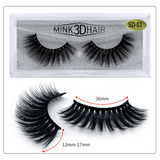 Custom False Lashes Packaging Mink Fur 3d Mink EyeLashes Eyelash Messy Extension206