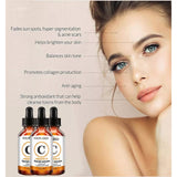 High Quality TruSkin The Outer Package Has A Sealing Film V C TruSkin C Serum Skin Care Face Serum Free Shipping