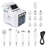 H2 02 Small Bubble Hydro Oxygen Sprayer 7 In 1 Beauty Microdermabrasion Aqual Peel Facial Machine with Led Mask