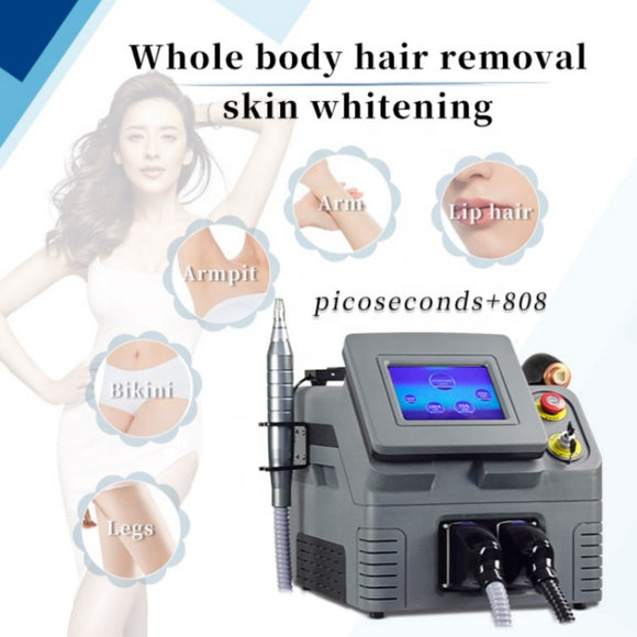 2 In 1 Diode Laser Hair Removal Machine 808nm 755 1064 High Power Whitening Skin Rejuvenation Beauty Equipment433