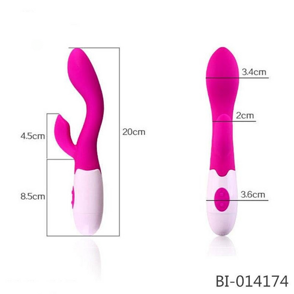 Latest 30 Speeds Dual Vibration G spot Vibrator Vibrating Stick Sex toys for Woman lady Adult Products Women Orgasm For Sale