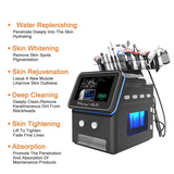 Microdermabrasion RF Ultrasonic 10 In 1 Deep Cleaning Hydro Dermabrasion Machines for Facial Cleaning405