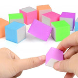 Nail Files 10Pcs Fashion Square Sanding Sponge Buffers File Grinding Polishing Multi-colored Art Manicure Tools279