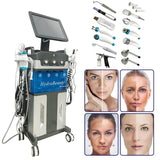 14 In 1 Auqa Hydra MD Machine Hydra Serum Skin Rejuvenation Hydro Dermabrasion Face Cleaning Treatment Diamond Microdermabrasion