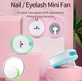 Fashion Mini portable Manicure Dryer Nail Polish Grafting Eyelash Multifunctional Makeup Tool X280