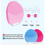 Other Beauty Equipment Silicone Facial Cleansing Beauty Face Massager Brush Deep Pores Clean Skin Care Tools Waterproof Massage Cleanser277