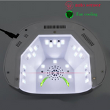 Latest 48W UV LED Lamp Gel Nail Dryer Spherical White Light UV Nails Lamps Curing Machine Polish207