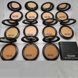 Face Powder Makeup Plus Foundation Pressed Matte Natural Make Up Facial Easy to Wear 15g All NC 12 Colors for Chooes254