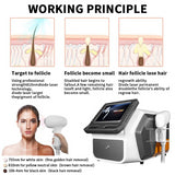 Laser Machine Professional Three Waves 755nm 810nm 1064nm Diode Hair Removal133