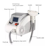 Laser ND YAG Handle Beauty Machine Accessories OPT Handle for Tattoo Removal with Factory Price 3 Tips