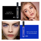 DNM Colored Mascaras 6Pcs Set Mascara Waterproof Colorful Eyelashes Charming Long lasting Cruelty Free Vegan Volume for Color Eyelash Eye Makeup Blue Purple277